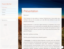 Tablet Screenshot of florentberthet.com